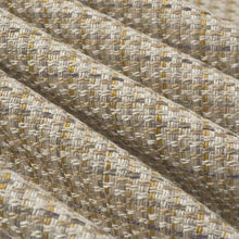 Load image into Gallery viewer, Cream Grey Mustard Gold MCM Mid Century Modern Tweed Upholstery Drapery Fabric FB