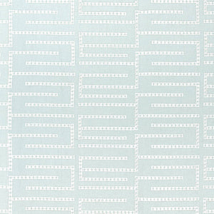 Set of Two Made to Order Thibaut Architect Embroidery Side Drapery Panels