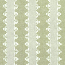 Load image into Gallery viewer, Set of Two Made to Order Thibaut Dhara Stripe Side Drapery Panels