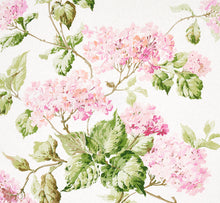 Load image into Gallery viewer, Pair of Custom Made Schumacher Summer Hydrangea Pillow Covers - Both Sides