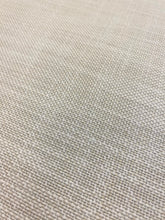 Load image into Gallery viewer, Designer Water &amp; Stain Resistant Beige Cream Faux Linen Upholstery Fabric WHS 4600