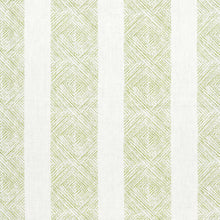 Load image into Gallery viewer, Set of Two Made to Order Thibaut Clipperton Stripe Side Drapery Panels