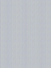 Load image into Gallery viewer, Bella Dura Indoor Outdoor Nikomis Ticking Stripe Navy Blue Cream Upholstery Drapery Fabric