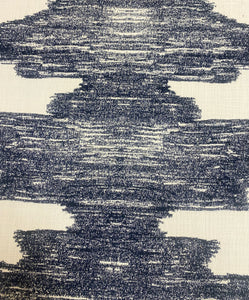Perennials Ink Blot After Midnight Navy Blue Indoor Outdoor Upholstery Fabric WHS-5002