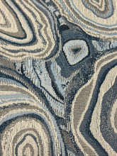 Load image into Gallery viewer, Kravet Design Crypton 34707-1611 Navy Blue Grey Abstract Geode Upholstery Fabric