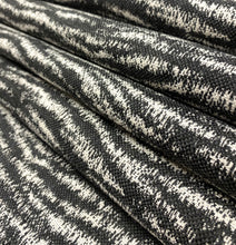 Load image into Gallery viewer, Stout Sunbrella Holden Black White Reversible Animal Pattern Upholstery Fabric WHS 5121