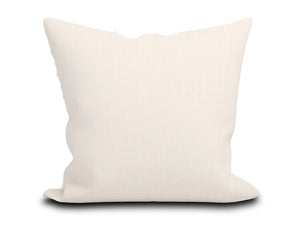 Custom Pillow Cover in Floral Botanical Thibaut Sussex Hydrangea in Soft Blue - One Side