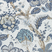 Load image into Gallery viewer, Set of Two Made to Order Thibaut Kalamkari Side Drapery Panels