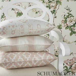 Pair of Custom Made Schumacher Tabitha Pillow Covers - Both Sides