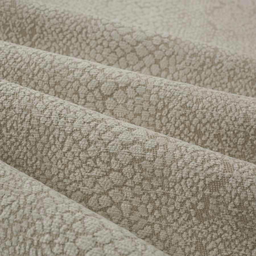 Crypton Stain Resistant Beige Cream Animal Pattern Chenille Upholstery Fabric FB