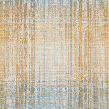 Load image into Gallery viewer, Brentano 4589 Astral Floating Lantern Blue Copper MCM Mid Century Modern Tweed Upholstery Drapery Fabric STA 5081