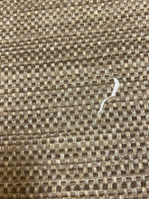 Load image into Gallery viewer, Designer Water &amp; Stain Resistant Taupe Beige MCM Mid Century Modern Tweed Chenille Upholstery Fabric WHS 4606