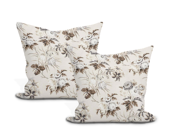 Schumacher Cecil Chintz Pillow Cover