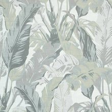 Load image into Gallery viewer, Set of Two Made to Order Thibaut Travelers Palm Side Drapery Panels
