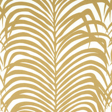 Load image into Gallery viewer, Pair of Custom Made Schumacher Zebra Palm Pillow Covers - Both Sides