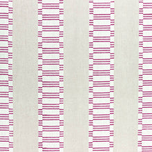 Load image into Gallery viewer, Set of Two Made to Order Thibaut Japonic Stripe Side Drapery Panels