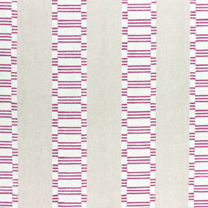 Set of Two Made to Order Thibaut Japonic Stripe Side Drapery Panels