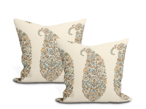 Schumacher Shirala Paisley Pillow Cover