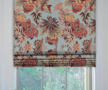 Load image into Gallery viewer, Made to Order Thibaut Floral Gala Roman Shade Colors 1-5