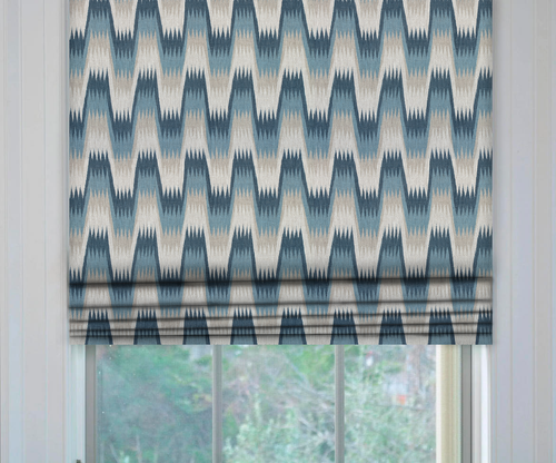 Thibaut Stockholm Chevron Roman Shade