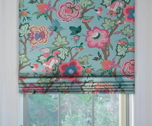 Load image into Gallery viewer, Made to Order Thibaut  Indienne Jacobean Roman Shade Colors 6