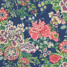 Load image into Gallery viewer, Made to Order Thibaut Peony Garden Roman Shade Colors 1-5