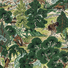 Load image into Gallery viewer, Made to Order Thibaut Pagoda Trees Roman Shade Colors 1-5
