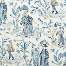 Load image into Gallery viewer, Made to Order Thibaut Royale Toile Roman Shade Colors 1-4