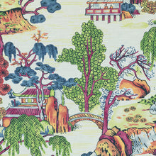 Load image into Gallery viewer, Made to Order Thibaut Asian Scenic Roman Shade Colors 1-5
