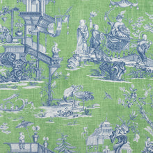 Load image into Gallery viewer, Made to Order Thibaut Cheng Toile Roman Shade Colors 1-5