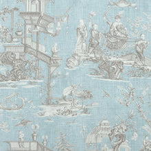 Load image into Gallery viewer, Made to Order Thibaut Cheng Toile Roman Shade Colors 1-5
