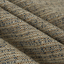 Load image into Gallery viewer, Crypton Cream Navy Blue Red Upholstery Fabric
