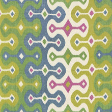 Load image into Gallery viewer, Pair of Custom Made Schumacher Darya Ikat Pillow Covers - Both Sides