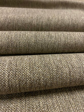 Load image into Gallery viewer, Designer Water &amp; Stain Resistant Taupe MCM Mid Century Modern Tweed Upholstery Fabric WHS 4576