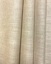 Load image into Gallery viewer, Designer Beige Tweed MCM Mid Century Modern Linen Viscose Upholstery Fabric 4628