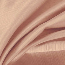 Load image into Gallery viewer, Cotton Blend Peach Blush Satin Slub Upholstery Drapery Fabric