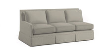 Load image into Gallery viewer, Cotton Cream Taupe Stripe Upholstery Drapery Fabric FB