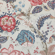 Load image into Gallery viewer, Set of Two Made to Order Thibaut Kalamkari Side Drapery Panels