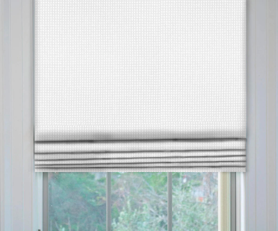 Thibaut Dottie Embroidery Roman Shade