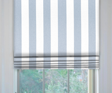 Load image into Gallery viewer,  Thibaut Newport Stripe Roman Shade
