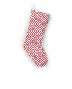 Thibaut Indian Diamond Christmas Stocking