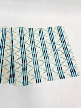 Load image into Gallery viewer, 11” X 54” Lee Jofa Makassar Ikat Stripe Cotton Flax Table Runner