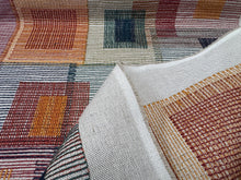 Load image into Gallery viewer, Pierre Frey Tikehau Pecan Warm Spice Multi Colors Layered Patchwork Embroidery Texture Upholstery Fabric STA 6340