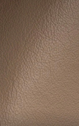 taupe genuine leather hide