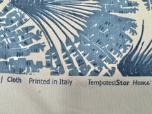 Load image into Gallery viewer, Christopher Farr Cloth Brisa Performance Indoor Outdoor Digital Printed Blue On White Home Decor Fabric STA 6199