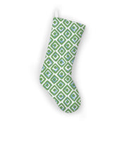 Load image into Gallery viewer, Thibaut Indian Diamond Christmas Stocking
