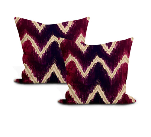 Schumacher’s Shock Wave Pillow Cover