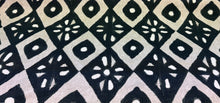 Load image into Gallery viewer, Pierre Frey Alatao Black  Neutral/Beige Large Geometric Africa Block Print Cotton Fabric STA 6449
