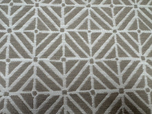 Load image into Gallery viewer, Mark Alexander Veranda Tile Sand Soft Geometric Reversible Handcrafted Water &amp; Stain Resistant Woven Fabric STA 6422