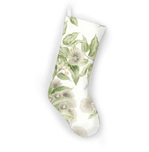 Load image into Gallery viewer, Thibaut Camellia Garden Christmas Stocking